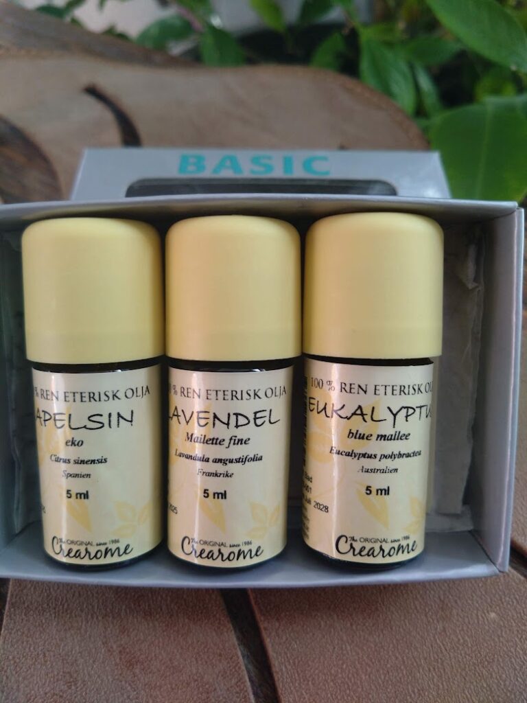 Presentask Basic Apelsin/Lavendel/Eukalyptus - 3 X 5ml