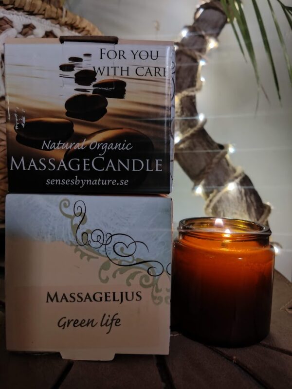 Massageljus Green Life 130gram