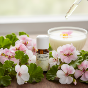 Geranium Rosen Ekologisk