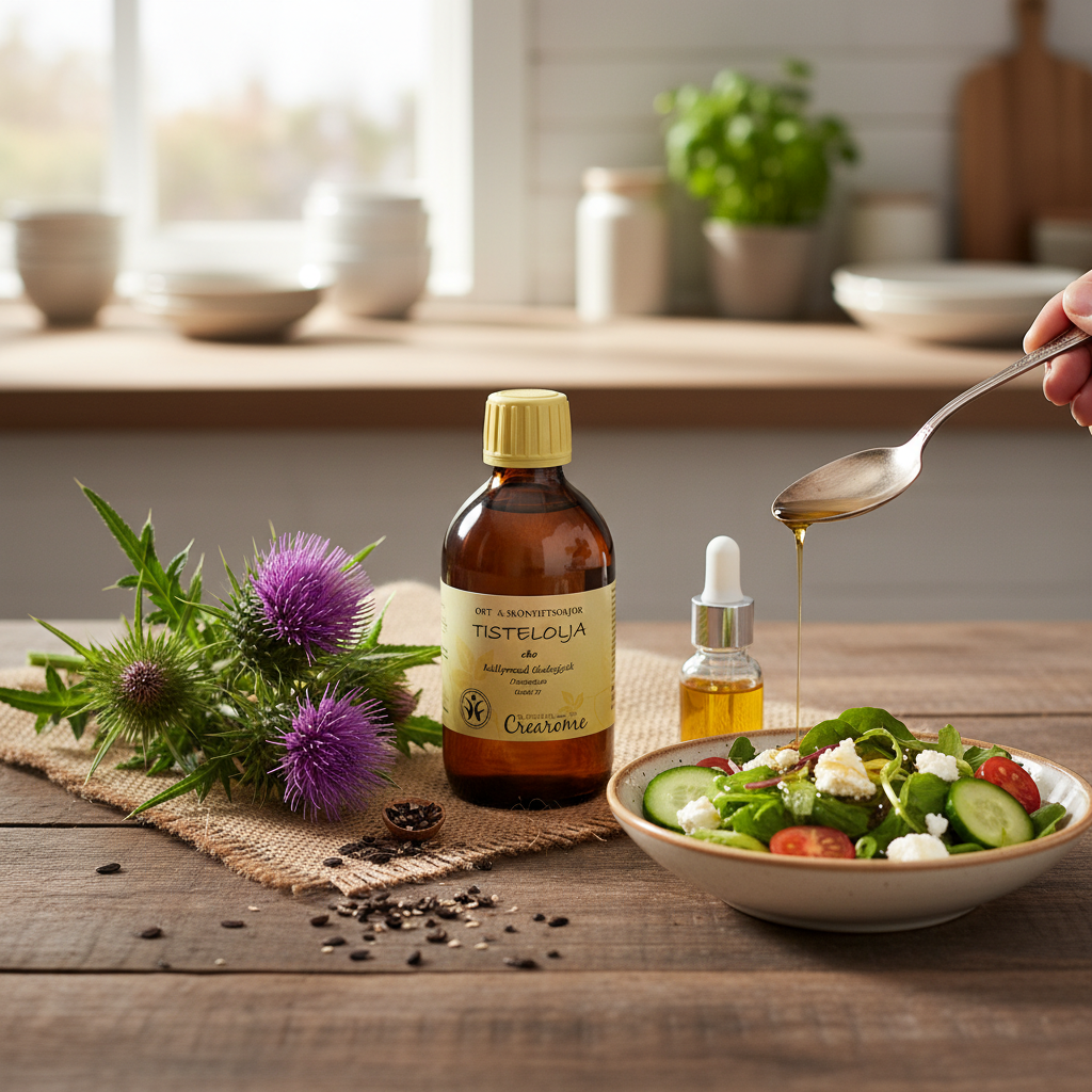 Tistelolja Kallpresad Ekologisk